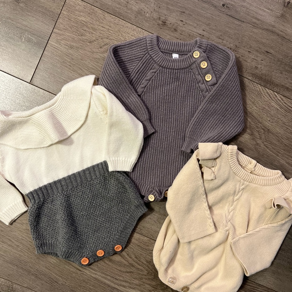 Rompers for baby 0-3 months